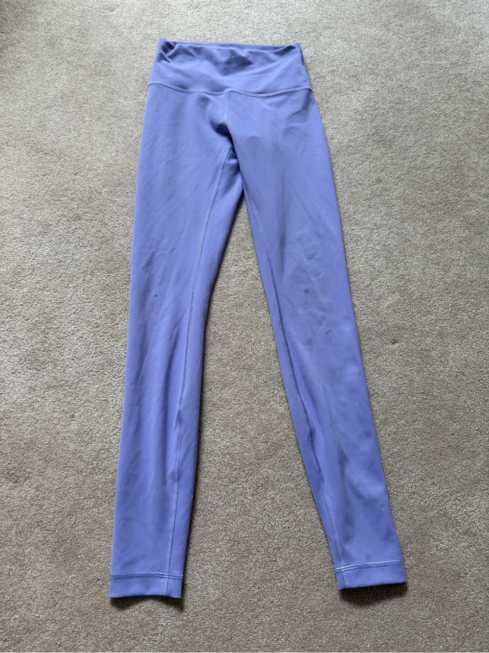 Lululemon lavender Wunder train Active high rise tight Leggings